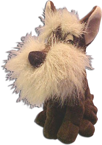 Jock Lady And The Tramps Schnauzer Friend Disney Plush - Lady And The Tramp Plush Toys (438x608), Png Download
