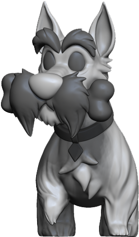 Lady And The Tramp - Cartoon (600x600), Png Download