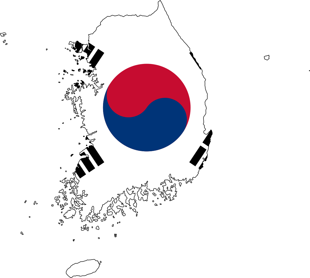 South Korean Flag Png Download - South Korea Flag Country (857x768), Png Download