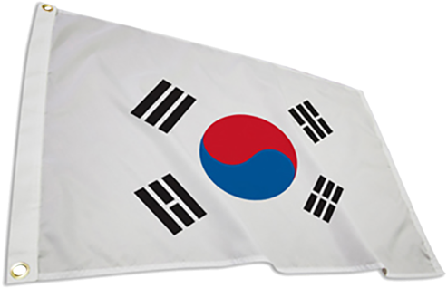 South Korea International Flag - South Korea Flag (1024x683), Png Download