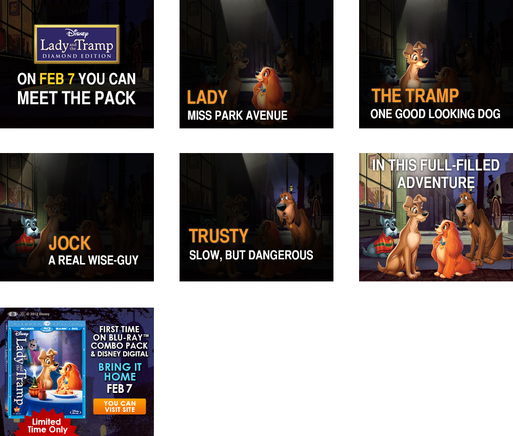 Lady And The Tramp Banner (1000x849), Png Download