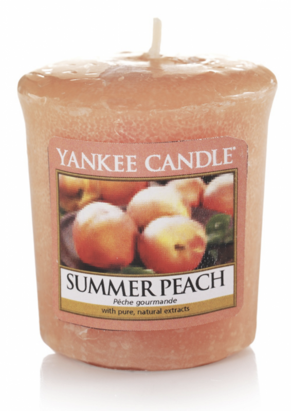 Yankee Candle Classic Mini Summer Peach Candle - Summer Peach Yankee Candle (800x800), Png Download