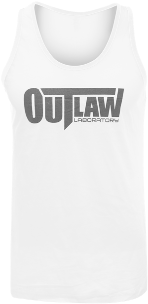 Outlaw Laboratory Outlaw Men's Tank Top - Tank Top Men Png (344x640), Png Download