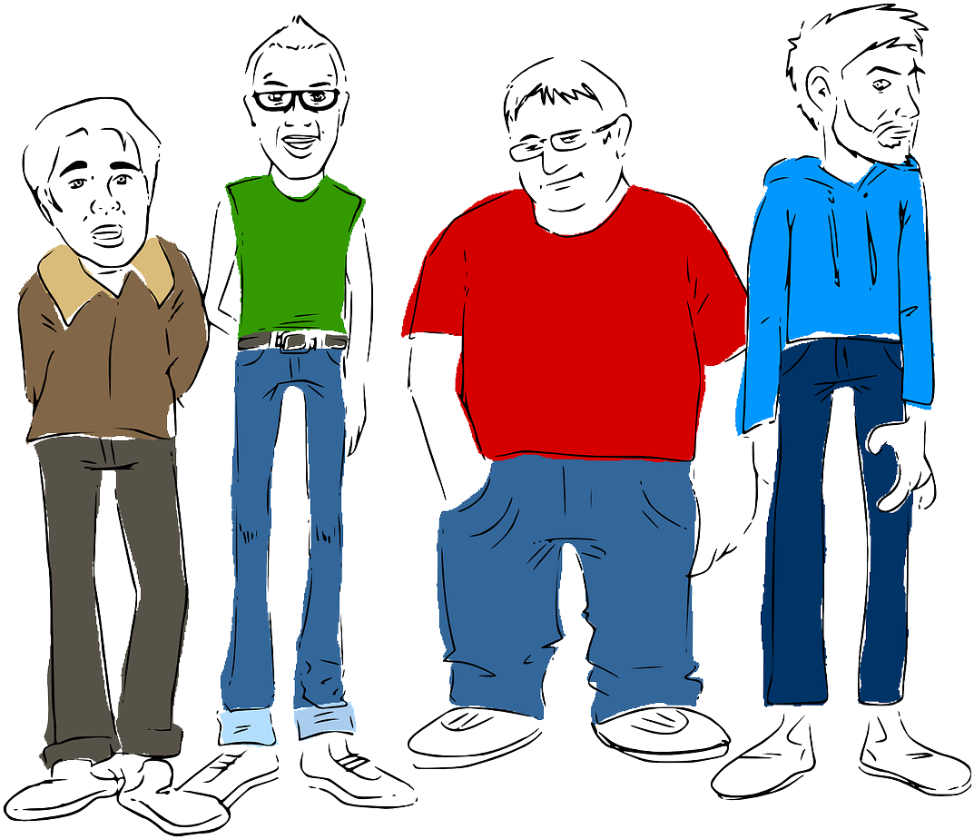 Also, It's Hard To Know What Types Of Support Groups - Cartoon (1280x1101), Png Download
