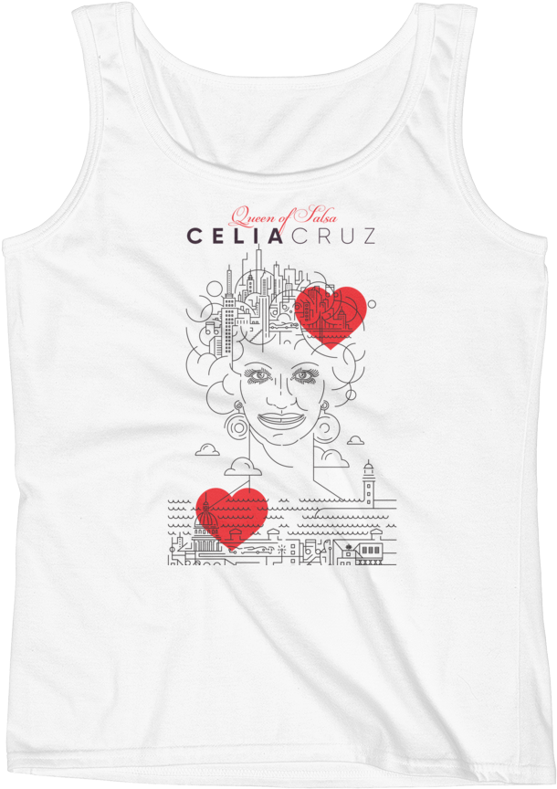 Women Graphic Tank "my Heart In Havana" Print Tank - Active Tank (1000x1000), Png Download