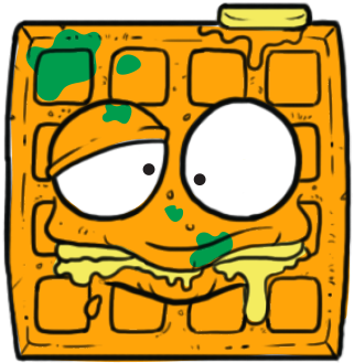 Spider Clipart Awful - Awful Waffle Grossery Gang (400x400), Png Download