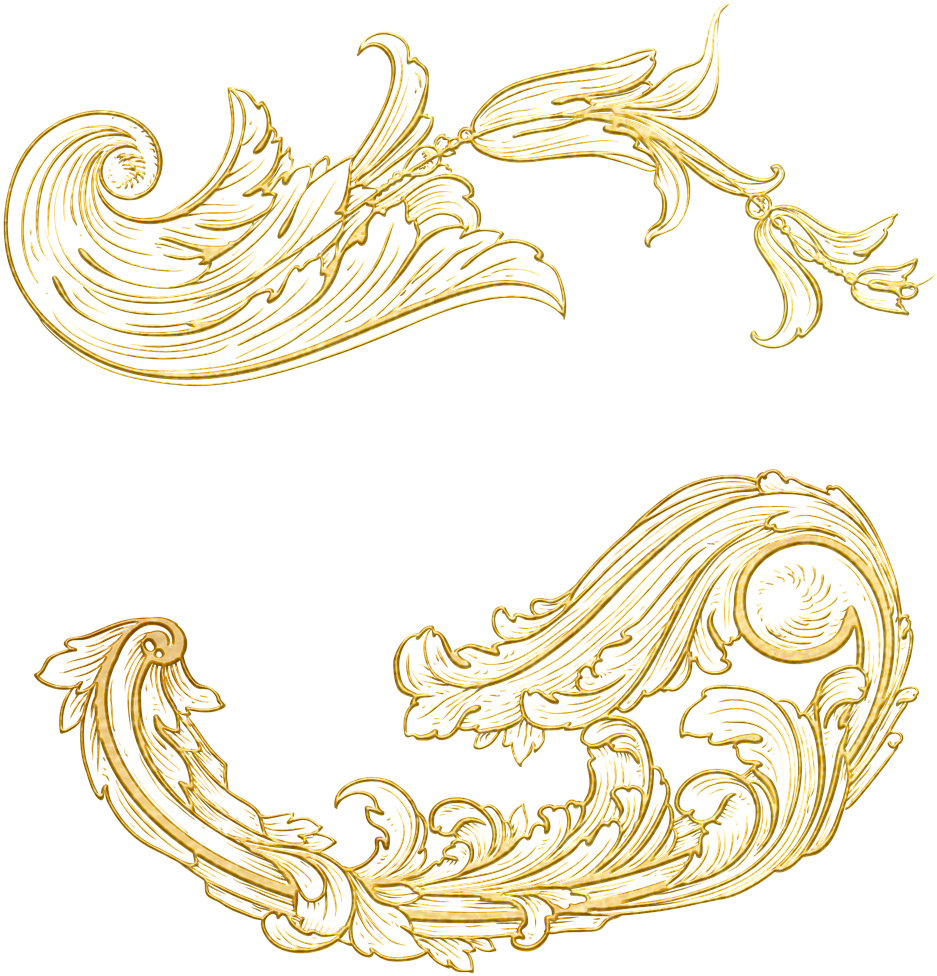 Vintage Ornament Png (1280x1280), Png Download