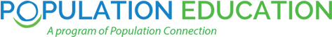 Population Education Logo Clear - Population Education (500x250), Png Download