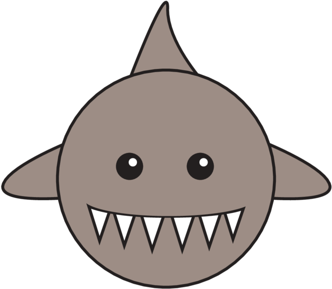 Animaru Shark - Poster Animaru Shark, Grafikdruck Star Editions (800x800), Png Download