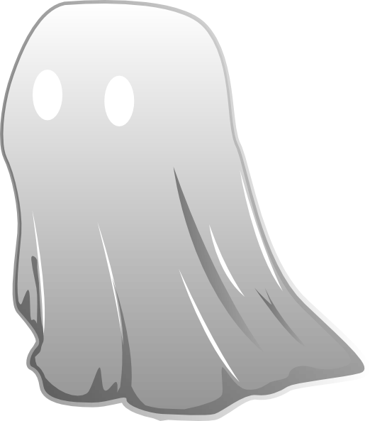 Ghost Icon Svg Clip Arts 522 X 593 Px (522x593), Png Download