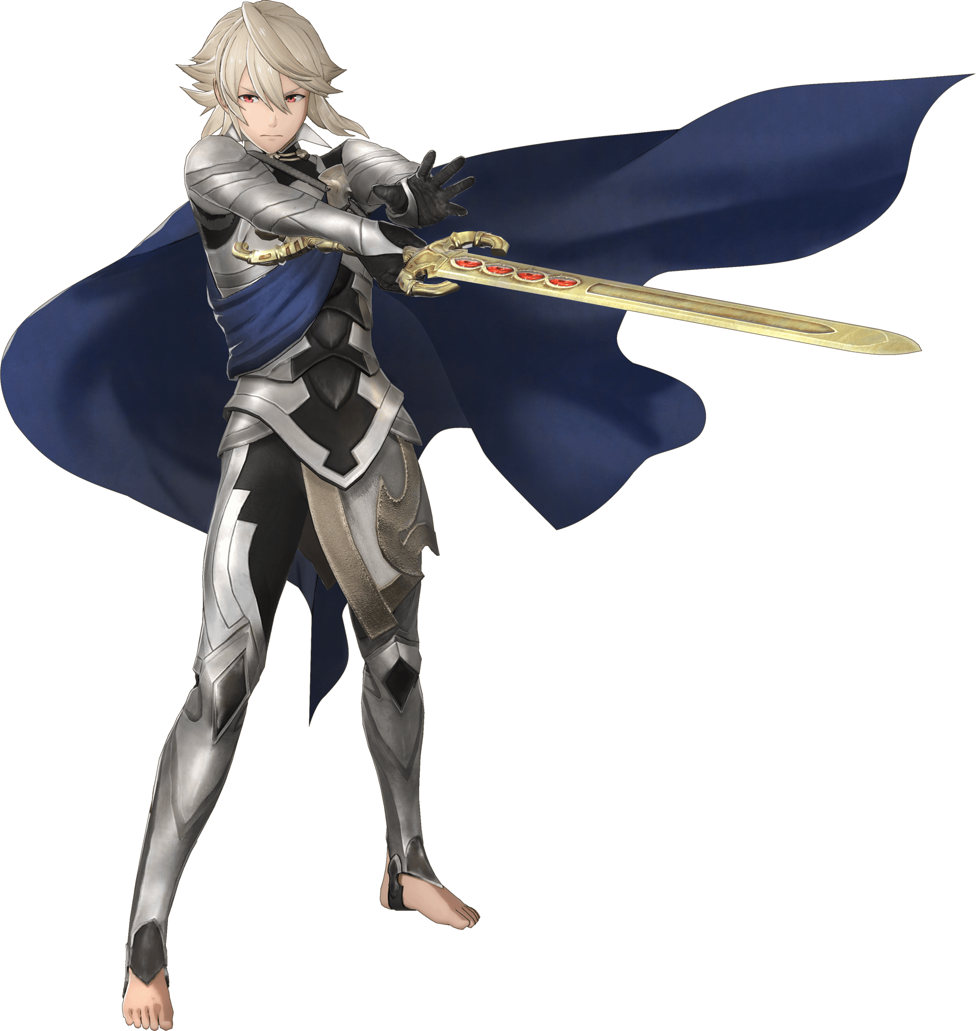 Fire Emblem Warriors Comes Out On September 28th In - Fire Emblem Male Corrin (1935x2044), Png Download