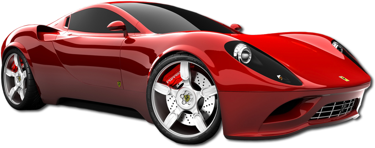 Red Cool Ferrari Dino Car Png Clipart Best Web Clipart - Cool Car Png (800x341), Png Download