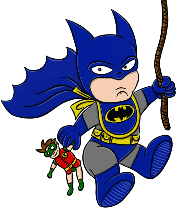 Banner Freeuse Stock By Themightyrohrer On Deviantart - Baby Batman Png (900x692), Png Download