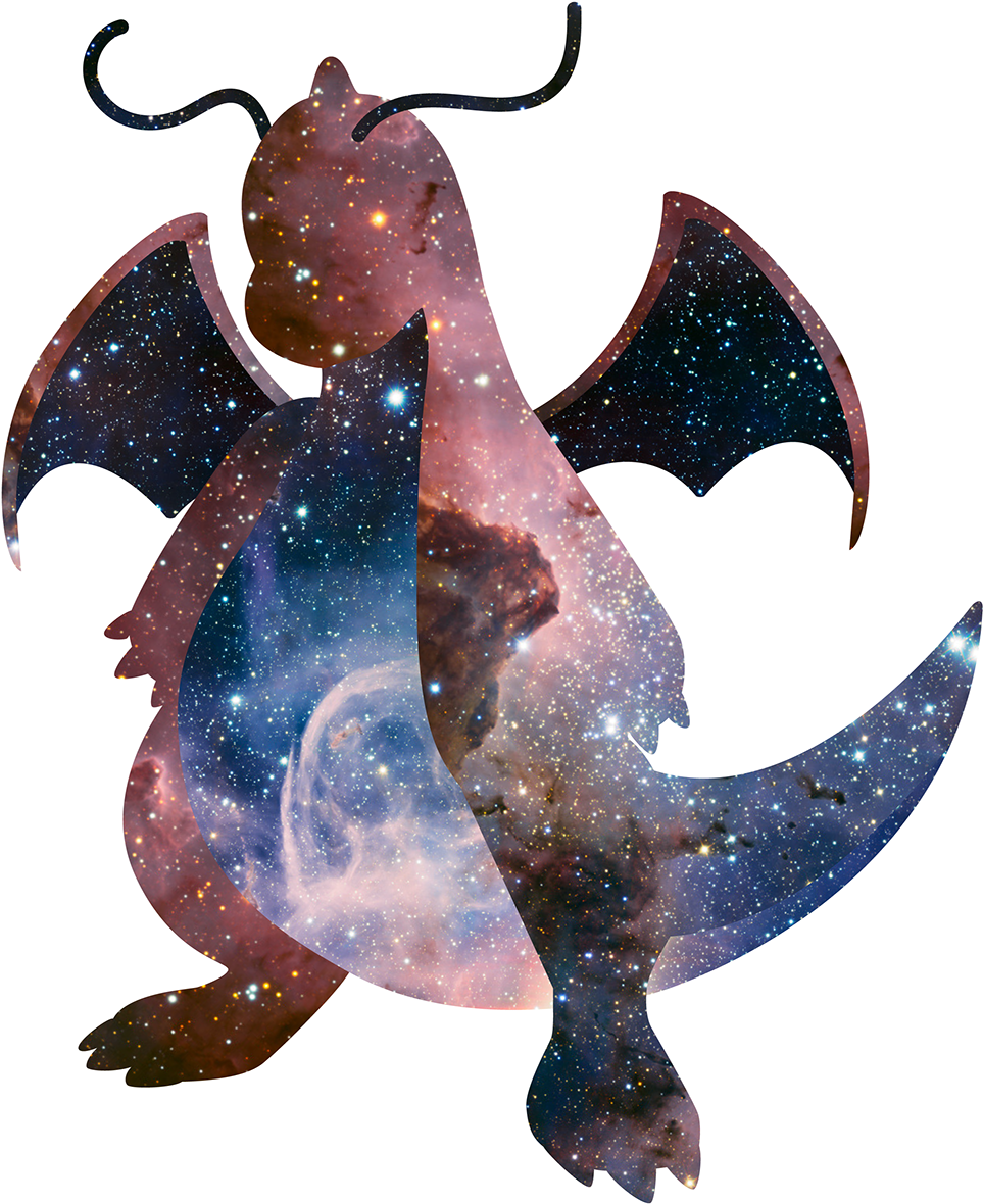 Cosmic Pokemon - Notebook: Journal Dot-grid,graph,lined,blank No Lined (1200x1200), Png Download