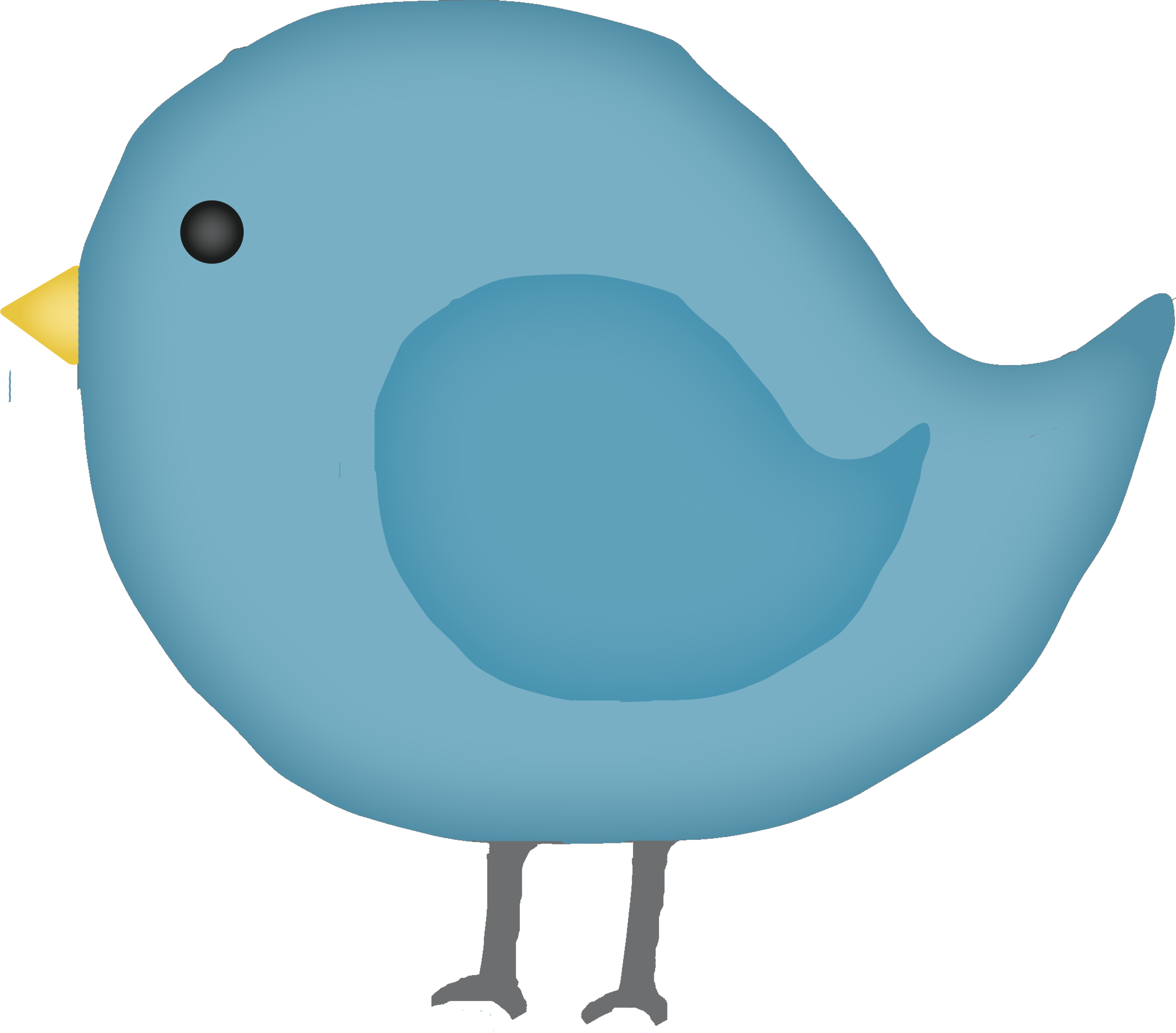 Bluejay Drawing Baby - Blue Bird Clip Art (3278x2881), Png Download
