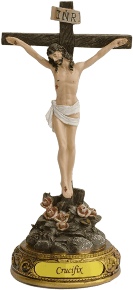 Crucifix Jesus On Cross - Jesus Christ On The Cross Png (600x600), Png Download