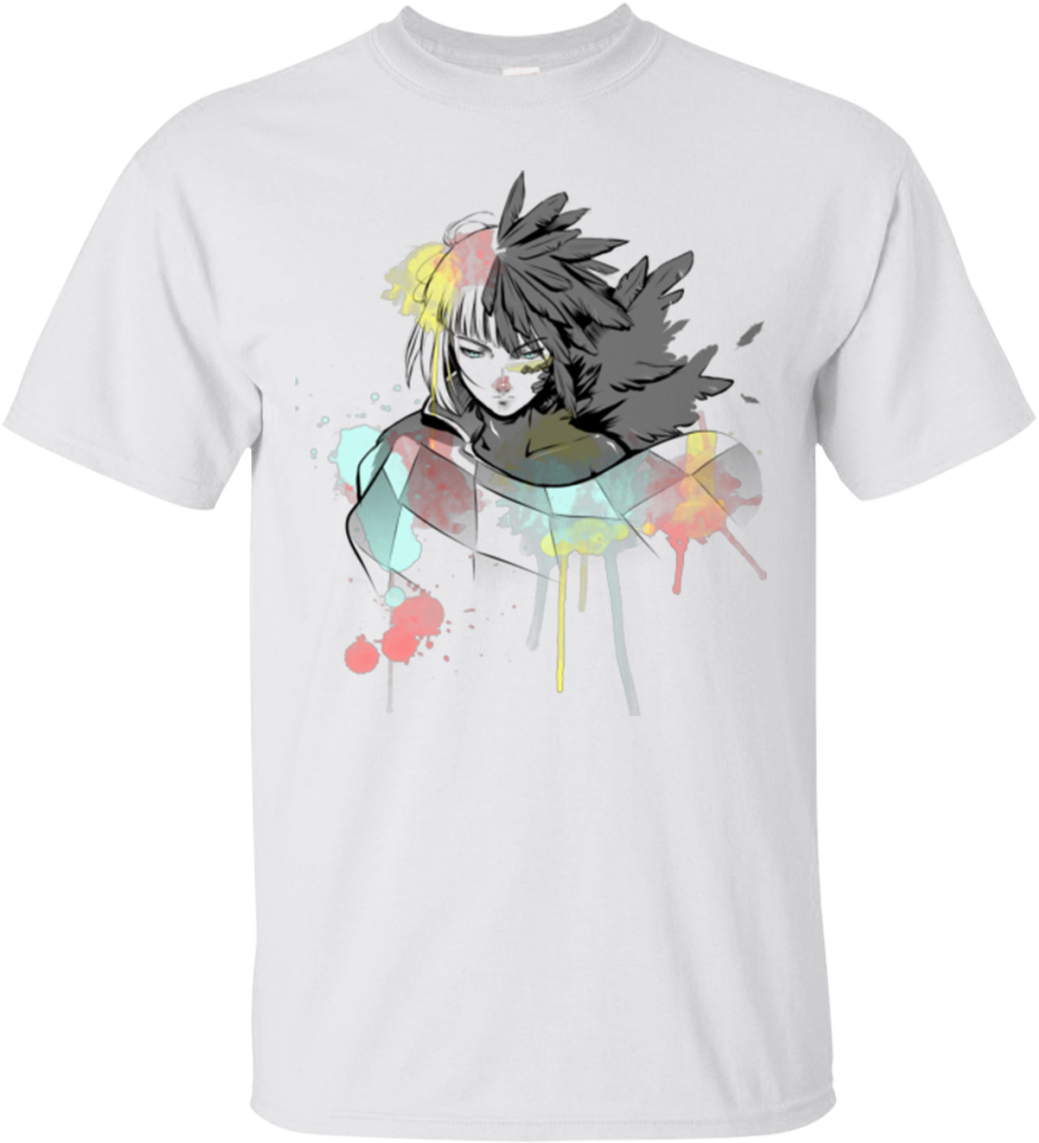 Howl Watercolor Ghibli T-shirt - Watercolor T Shirt (1155x1155), Png Download