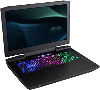 Avant P870dmg Gaming Laptop - Sager Np9870-s (484x404), Png Download