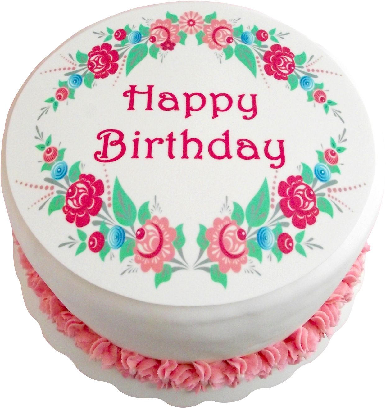 Birthday Cake Png Image - Happy Birthday Cake Png (1320x1376), Png Download