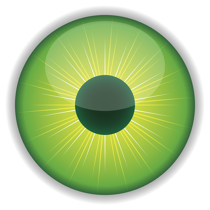 Green Eyeball Logo (600x600), Png Download