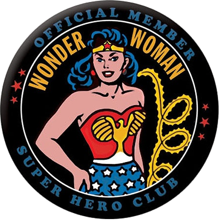 Awards And Affiliates - Wonder Woman Vintage (447x448), Png Download