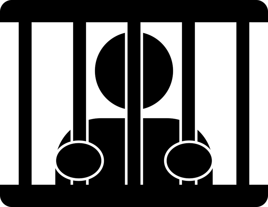 Icone Prison Png Clipart Prisoner Clip Art - Icone Prison Png (900x696), Png Download