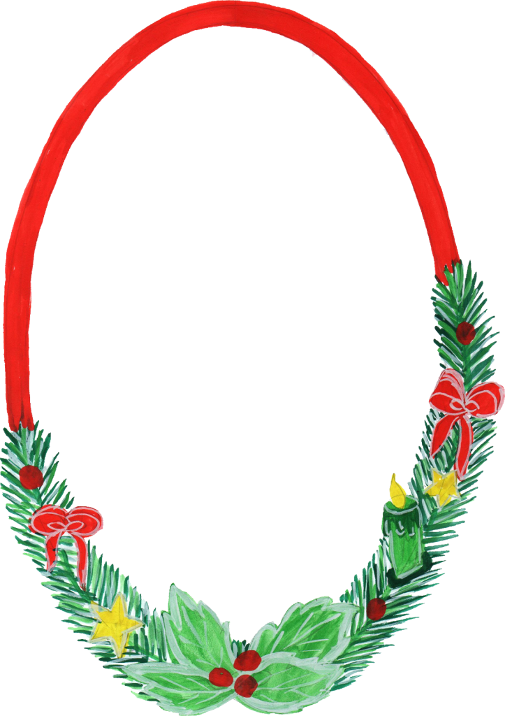 Christmas Png Frames Free - Picture Frame (723x1024), Png Download