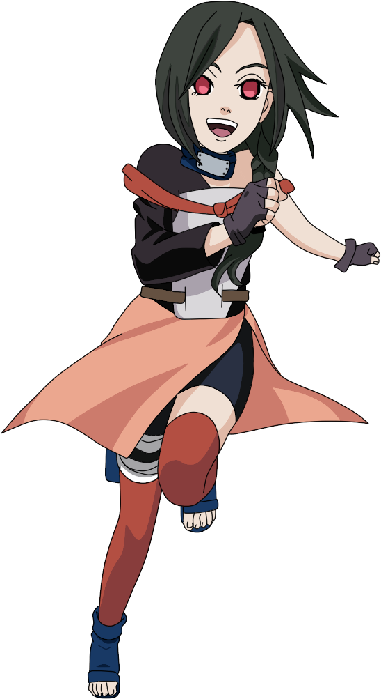 Ghikari As A Genin - Cartoon (755x1057), Png Download
