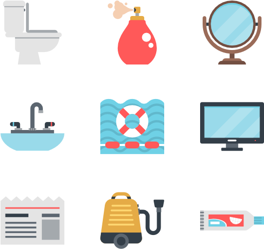 Hotel Icons - Icon (600x564), Png Download