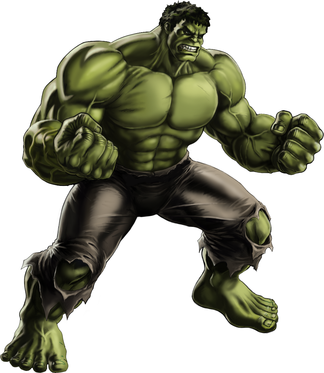 Hulk (1075x1238), Png Download
