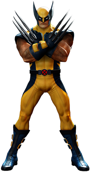 Marvel Heroes Complete Costume - Wolverine Png (424x800), Png Download