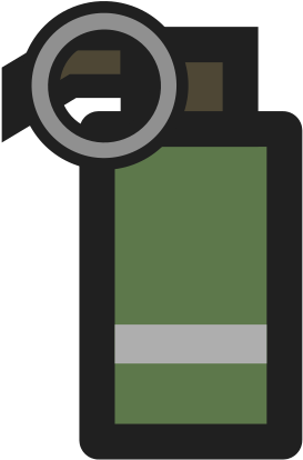 Smoke - Surviv Io Grenade (427x427), Png Download