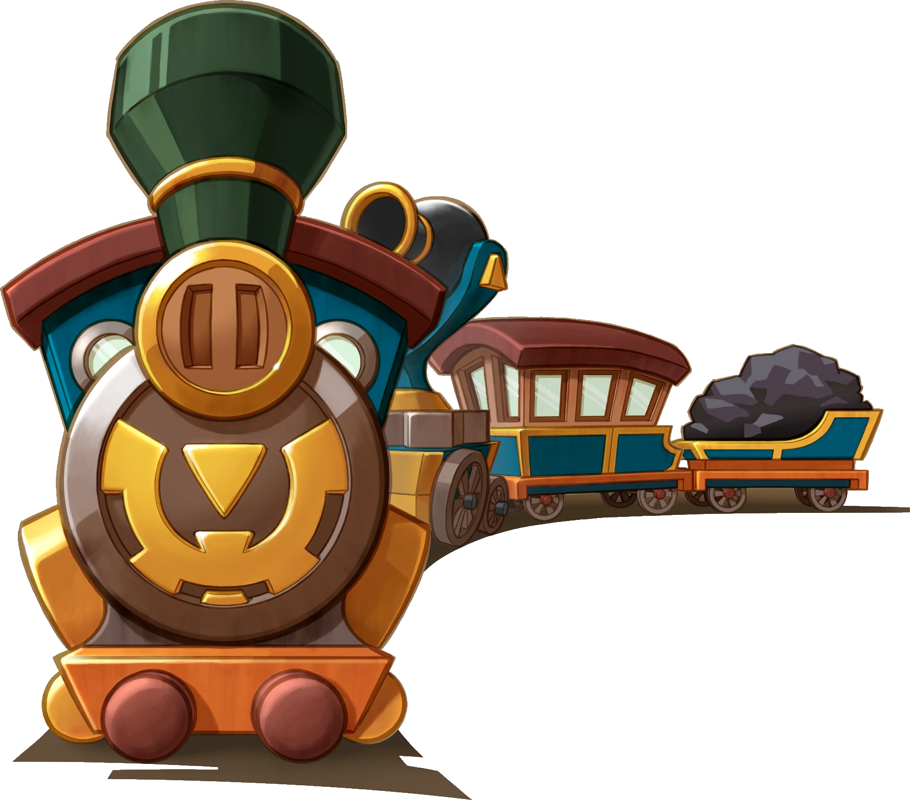 Spirit Train - Zelda Spirit Tracks Train (1793x1577), Png Download