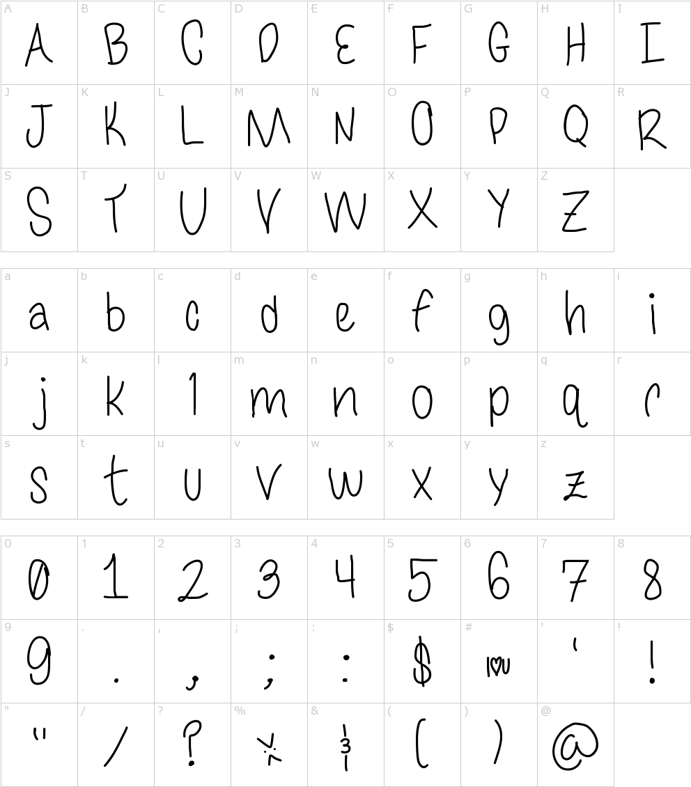 Font Characters - Number (1000x1150), Png Download