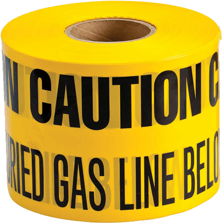 Metro Caution Tape - Brady Corp 91294 Identoline Underground Warning Tape (500x500), Png Download
