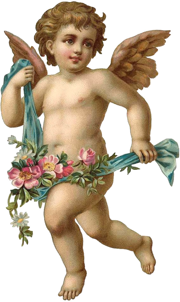 Angel Png - Angel Cherub (628x1024), Png Download