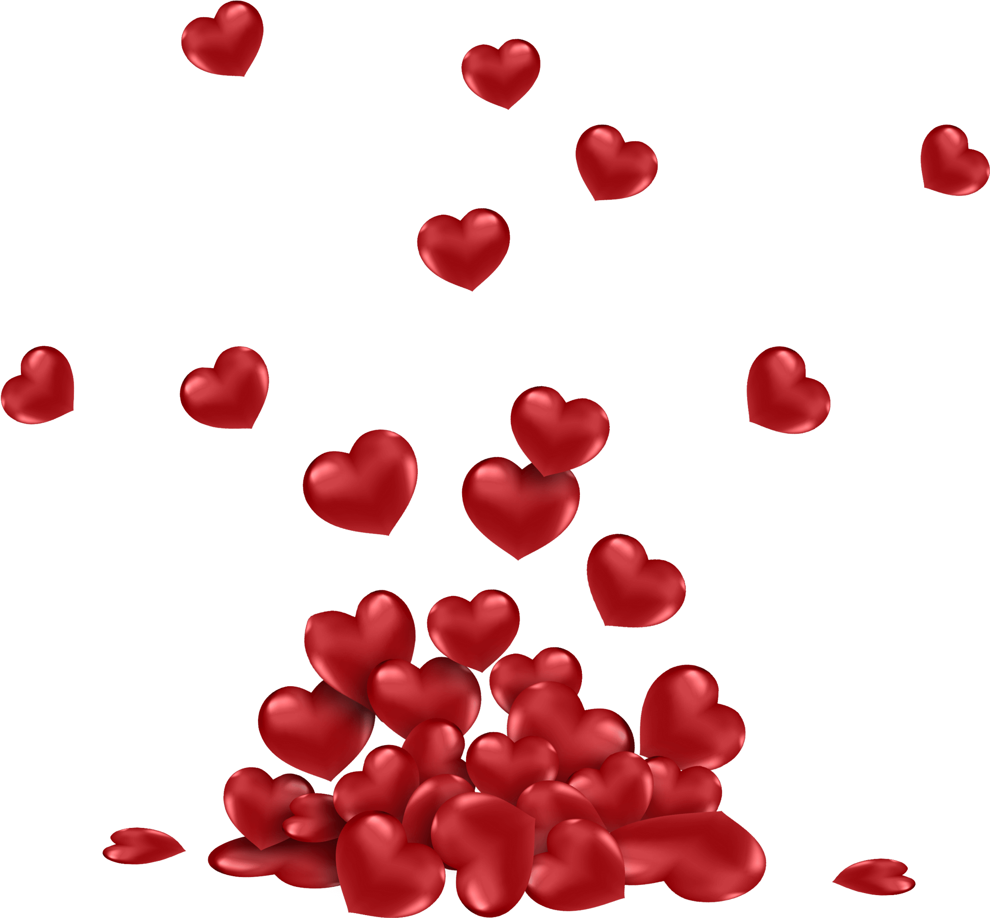 Hearts Png (2065x1908), Png Download