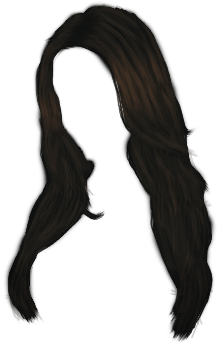 Download Amazing High-quality Latest Png Images Transparent - Women Black Hair Clipart (680x1024), Png Download