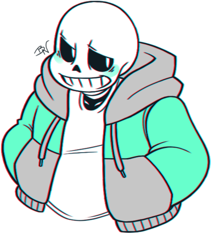 Awesome, Sans, And Skeleton Image - Minty Sans (500x500), Png Download