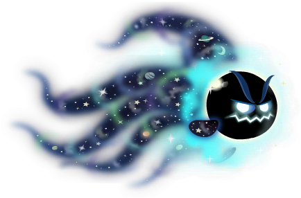 Fish With Attitude Black Hole Fish Adult - Fish With Attitude Black Hole Fish (453x296), Png Download