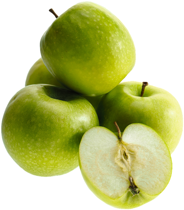 Green Apple Png Transparent Image - Png Fruits (500x534), Png Download