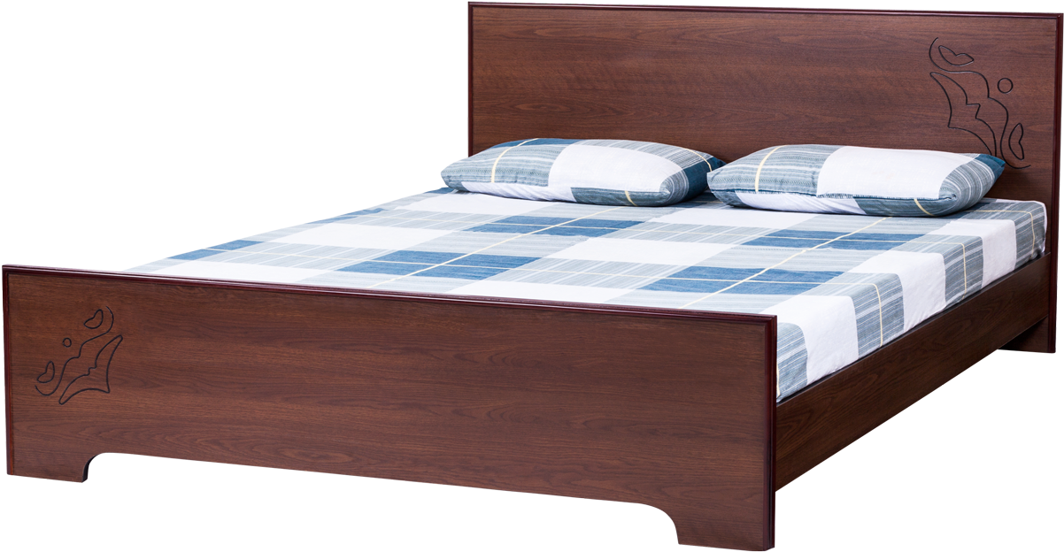 Double Bed Png - Bed (1544x1029), Png Download