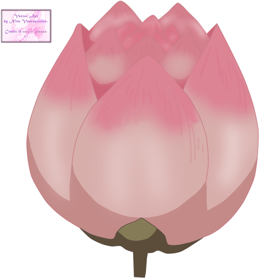 Anime Flower Png - Anime Lotus Flower (900x893), Png Download