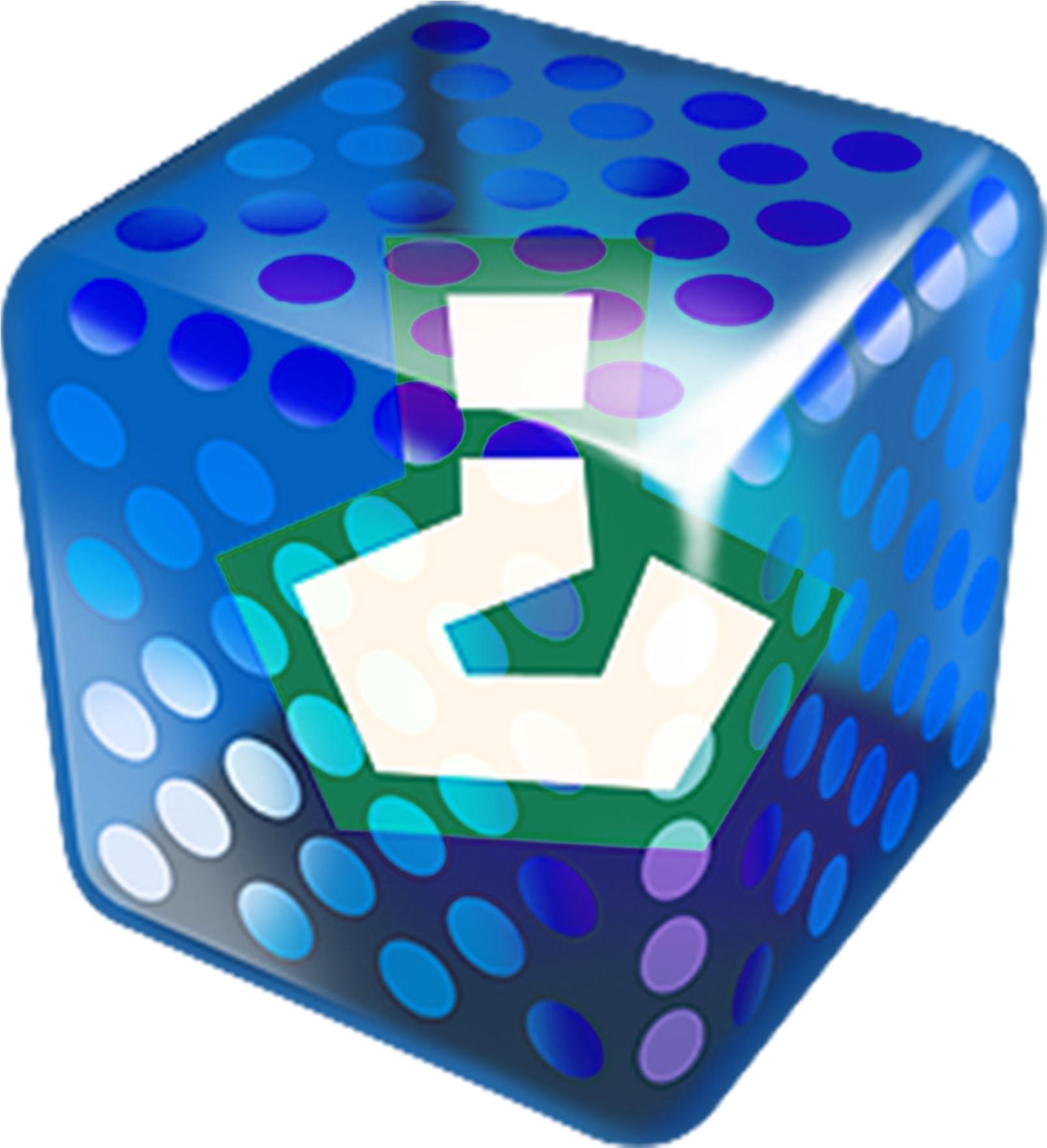 Blue Fake Item Box - Mario Kart Fake Box (1616x1762), Png Download