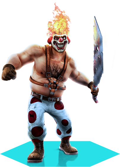 Playstation All Stars Battle Royale Sweet Tooth 31144116 - Ps Allstars Sweet Tooth (405x562), Png Download
