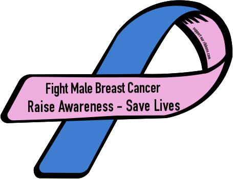 Men Have Breast Cancer Too (455x350), Png Download