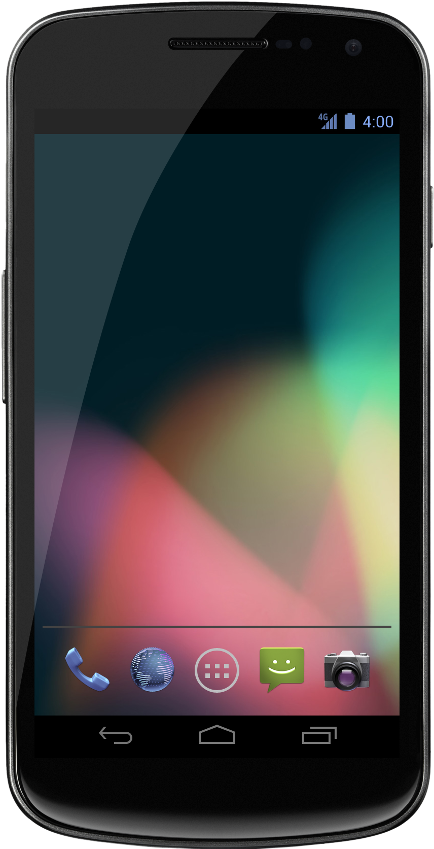 Samsung Galaxy Nexus Render - Samsung Galaxy Nexus Png (882x1711), Png Download