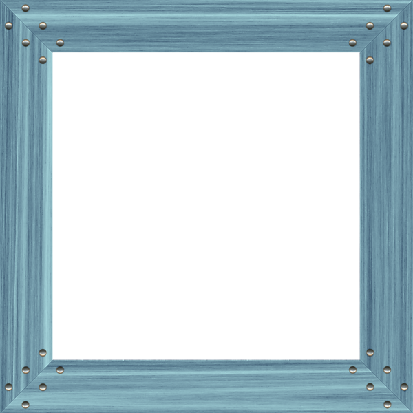 Jssyohowoodframeblue (600x600), Png Download