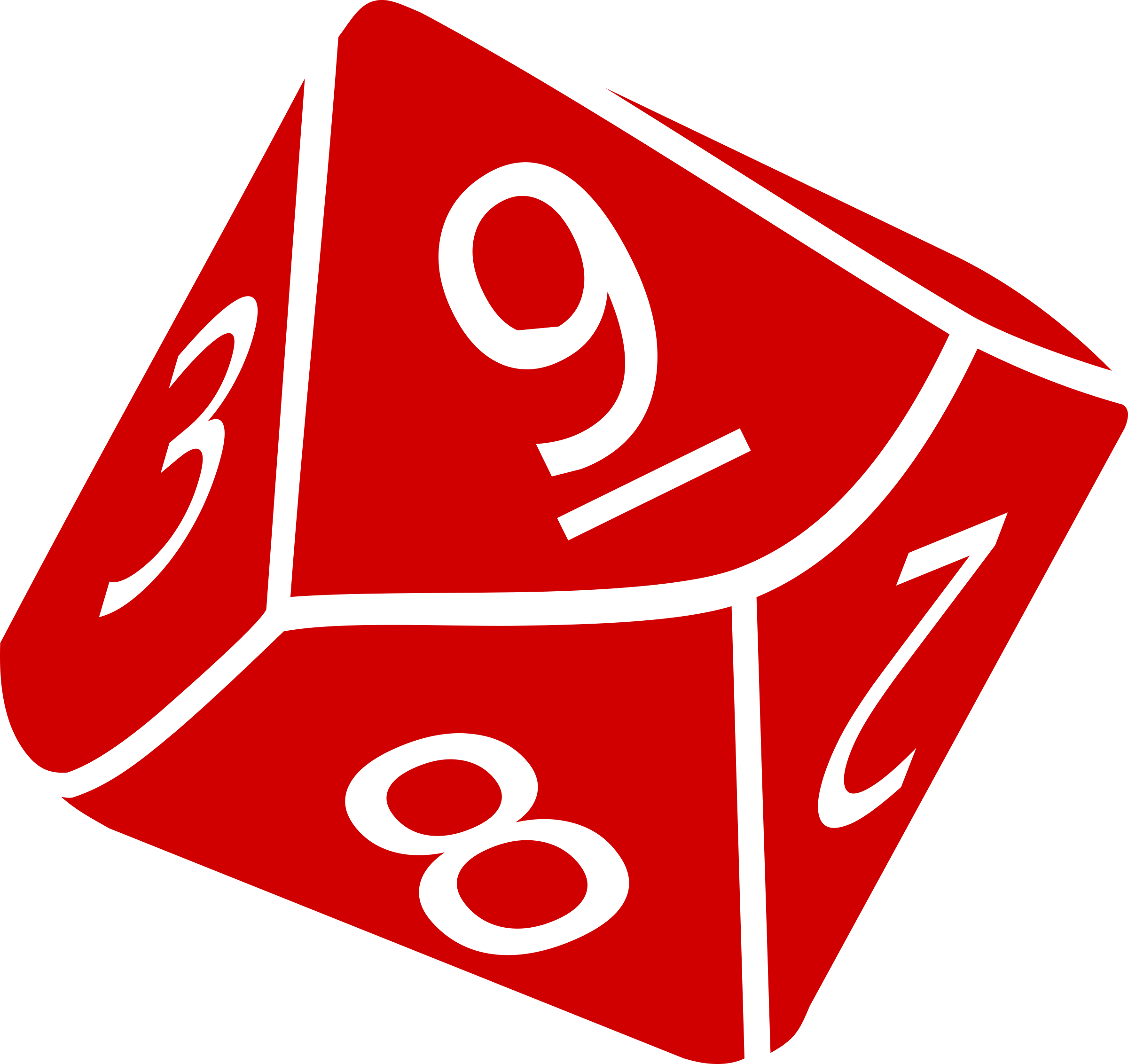 Picture Library Library D20 Clipart Icon - 10 Sided Dice Png (2400x2264), Png Download