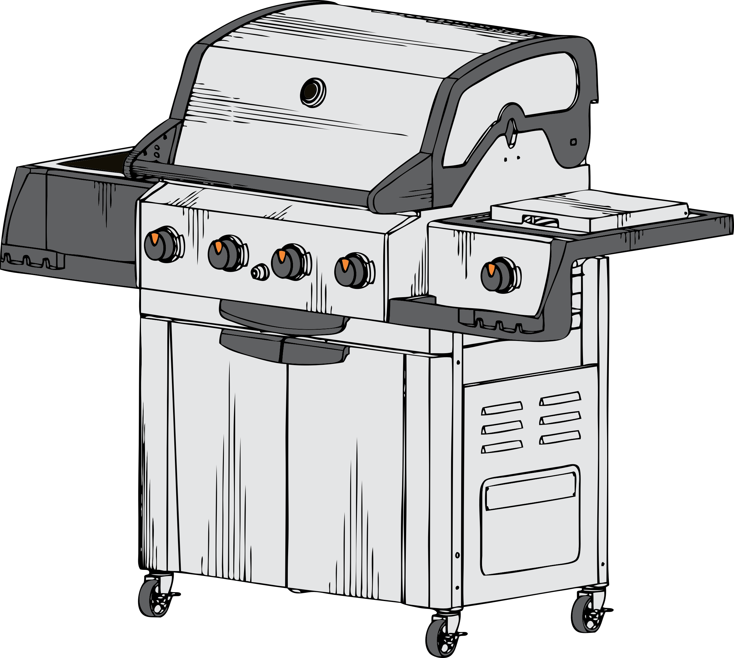 This Free Icons Png Design Of Barbeque Grill (2400x2150), Png Download